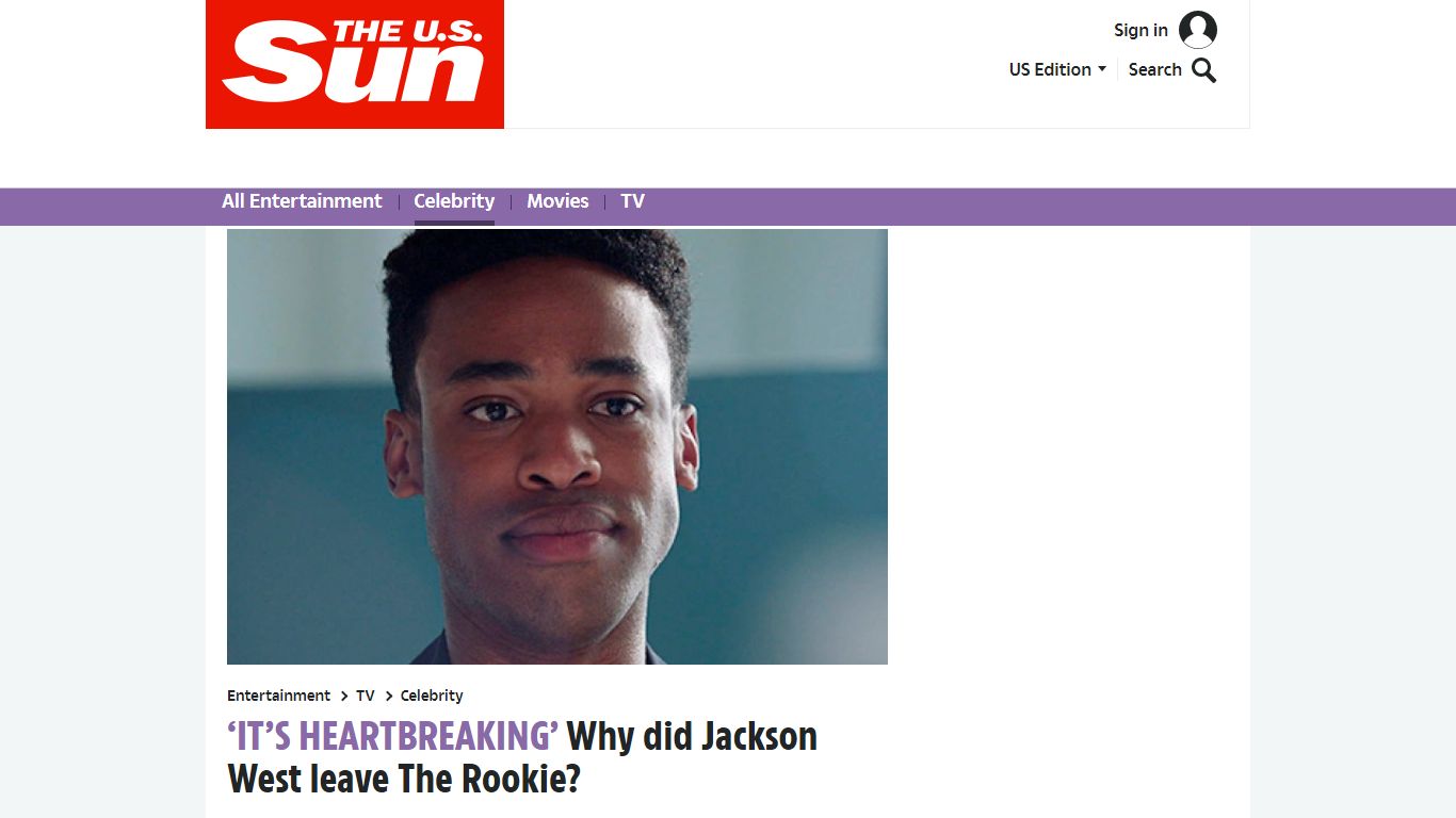 Why did Jackson West leave The Rookie? | The US Sun